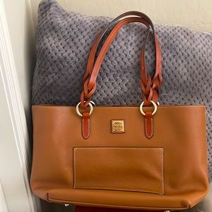 NEW Dooney & Bourke Tammy in Desert Pebbled Leather Tote Bag Large Shoulder
